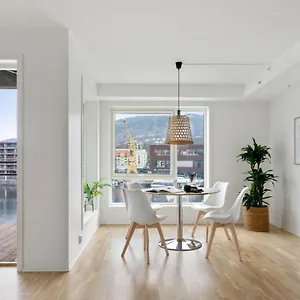  Апартаменты Bjorvika Apartments, Damsgard Area, Center